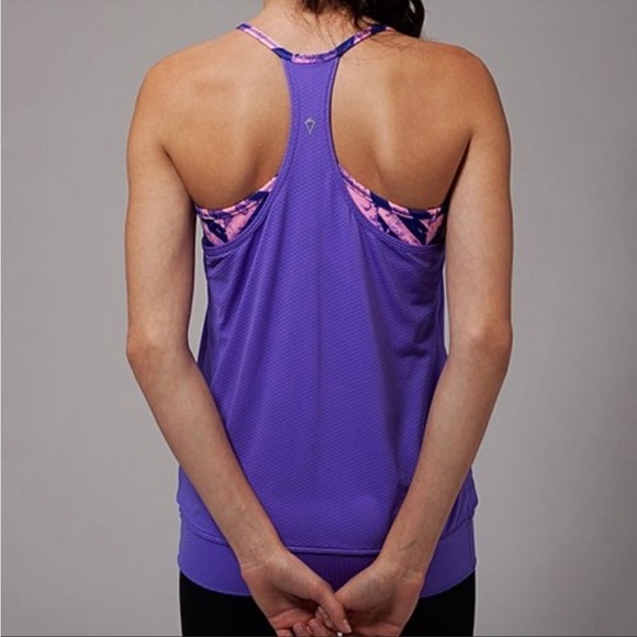 Ivivva by Lululemon Purple Double Dutch Tank Top - Picture 2 of 12